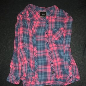 Rails long sleeve plaid shirt